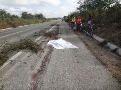 Serrinha – Homem é atropelado por carreta na BR 116