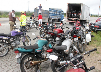 PRE posto de Bandiaçu envia 29 motocicletas para o DETRAN