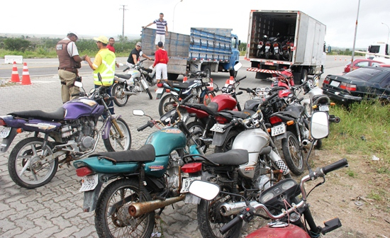 PRE posto de Bandiaçu envia 29 motocicletas para o DETRAN