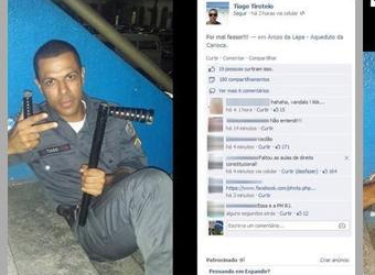 Hackers divulgam dados de PM que ironizou professores