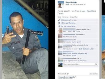 Hackers divulgam dados de PM que ironizou professores