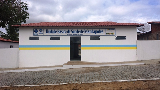 Prefeitura inaugura Unidade Básica de Saúde de Mandápoles nesta sexta-feira