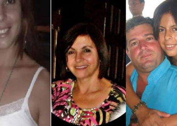 Quatro pessoas da mesma família morrem após carro capotar e cair em lago