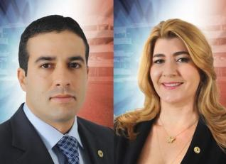 Deputados Bruno Reis e Graça Pimenta vão para o PMDB