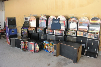 Polícia Civil apreende 11 máquinas caça-níqueis