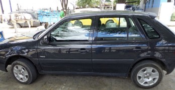 Veículo apreendido pertence ao pai de um dos adolescentes Foto: Notícias de Santaluz