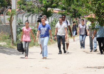 De forma discreta Luciano Huck visita Coité mais uma vez