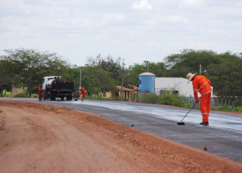 Mais uma estrada construída pela Augúrio Construções facilita acesso à cidade de Santa Brígida