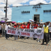 Agentes comunitários de saúde e endemias de dez municípios fazem manifestação em Riachão do Jacuípe em dia nacional de paralisação