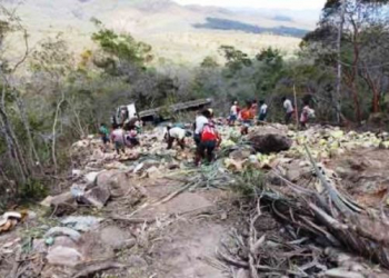 Caminhoneiro morre em capotamento na serra do tombador em Jacobina
