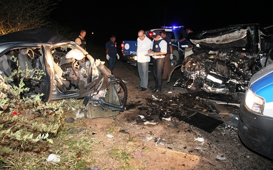 Exclusivo: acidente envolvendo Pajero e Colbat deixa quatro mortos próximo a Tanquinho