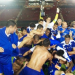 Cruzeiro é campeão e o momento da festa é registrado pelo repórter Valter Silva
