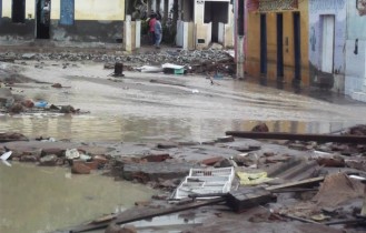 Temporal em Lajedinho deixa 11 mortos  Foto: Correio da Chapada 