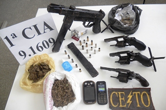 Três homens tombam mortos em confronto com a PM em Serrinha