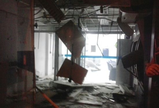 Ousadia: bandidos explodem duas agencias bancárias em Coração de Maria