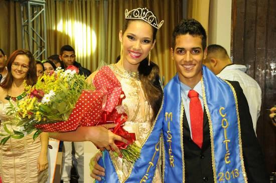 Yandra Amâncio e Nildinho Filho levam o título de Miss e Mister Coité 2013