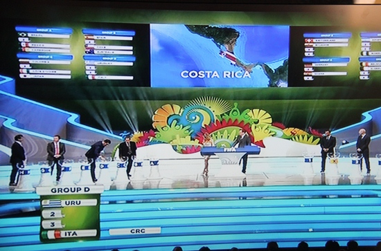 Confira como ficou os grupos da Copa do Mundo