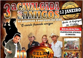 Cavalgada dos Amigos acontece no próximo domingo, em Quijingue