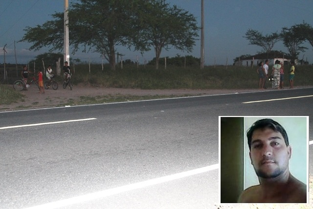 Retirolândia – Motociclista fica gravemente ferido depois de ser atingido por Chevette na BA 120