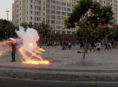 Cinegrafista atingido por rojão tem morte cerebral declarada