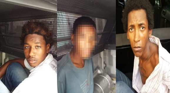 Homens são presos e um adolescente apreendido por roubar lotérica