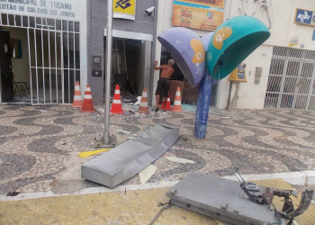 Tucano – Caixa eletrônico de Caldas do Jorro é destruído por explosivos