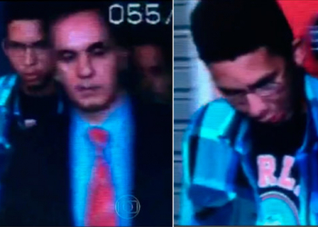 Após ser preso em Feira de Santana suspeito de lançar rojão que matou cinegrafista é levado para o RJ