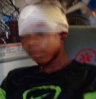 Jovem é espancado por traficantes durante acerto de contas