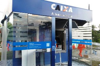 Quadrilha explode terminal de auto atendimento da CAIXA em distrito de Maragojipe