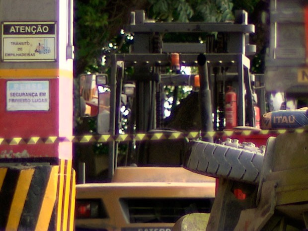 Operário morre após ser atingido por empilhadeira