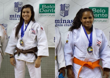 Ana Clara e Larissa conquistam o terceiro lugar no Brasileiro de Judô