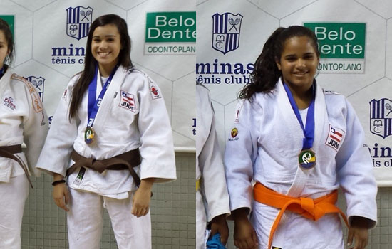 Ana Clara e Larissa conquistam o terceiro lugar no Brasileiro de Judô