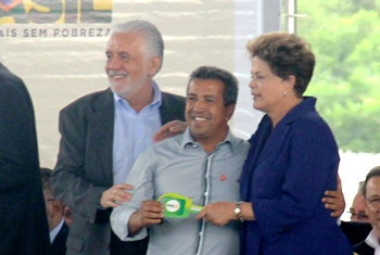 Convivência com a seca foi tema principal do primeiro ato com a presidente Dilma em Feira de Santana