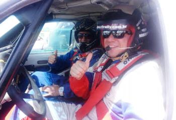 Piloto Roberto Cunha deixa Maceió motivado para a próxima prova que vai acontecer em Sergipe.