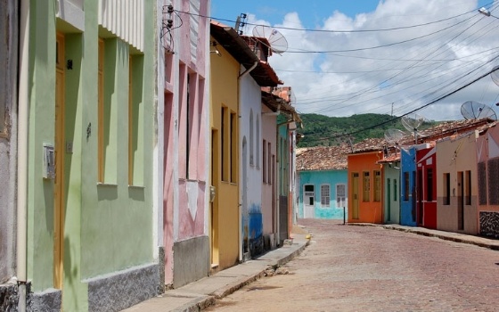 Cidade de Cachoeira, localizada a 110 km de Salvador.