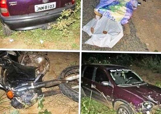 Motociclista morre ao colidir com Corsa na BR 324 no município de Quixabeira