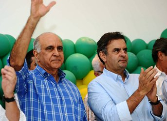 Chapa de oposição recebe Aécio Neves em Feira de Santana e fica motivada com o apoio recebido de lideranças de várias regiões da Bahia