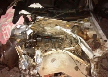 Dois bandidos morrem em capotamento durante perseguição policial na BR 116