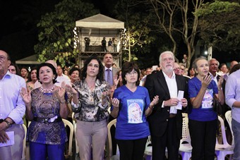 Governador Wagner participou do ato religioso