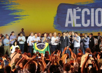 Aécio Neves é oficializado candidato a presidência pelo PSDB