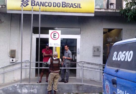 A ação na agência do BB de Nordestina foi no silêncio.
