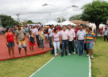 Inaugurada em Valente a maior e mais moderna Praça do Território do Sisal