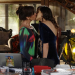 Marina e Clara protagonizam beijo gay entre duas mulheres na Globo