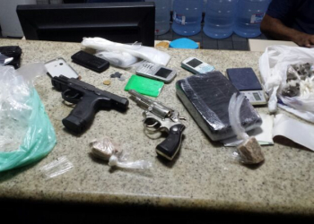 Suspeito de balear militares é preso com pistola de delegado assassinado