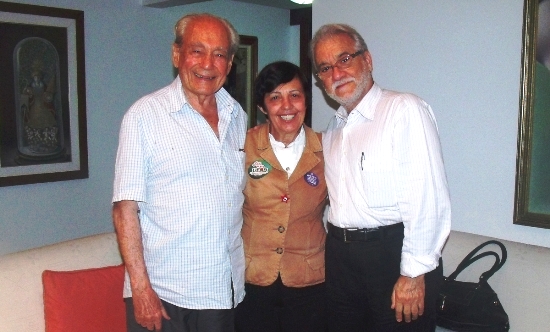 Valdir, Cecilia e Emiliano José