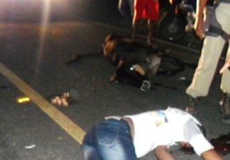 Ichu – Mulher morre e marido fica gravemente ferido depois de colidir moto em novilha na BA 233