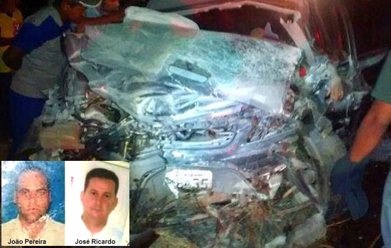 Grave acidente mata dois homens na BR 242; um deles filho do vereador Dida de Santaluz