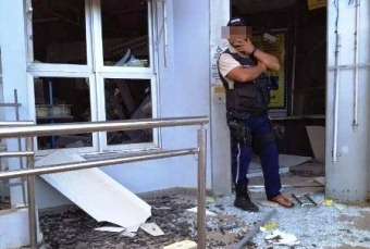Banco do Brasil de Biritinga é destruído por explosivos na madrugada desta quarta