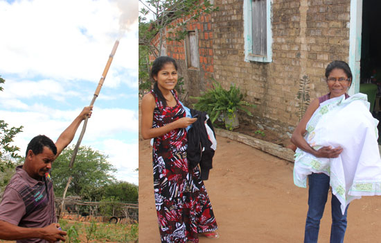 Cultura – Agricultora coiteense mantém tradição de soltar foguete depois de nascimento de criança