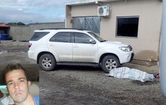 Empresário é assassinado na presença de funcionários em Santo Estevão